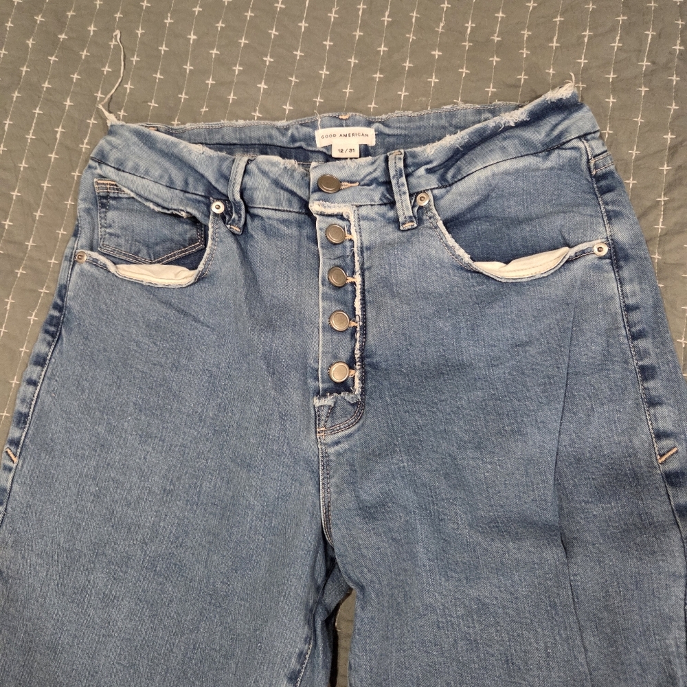 Good American Flare Jeans